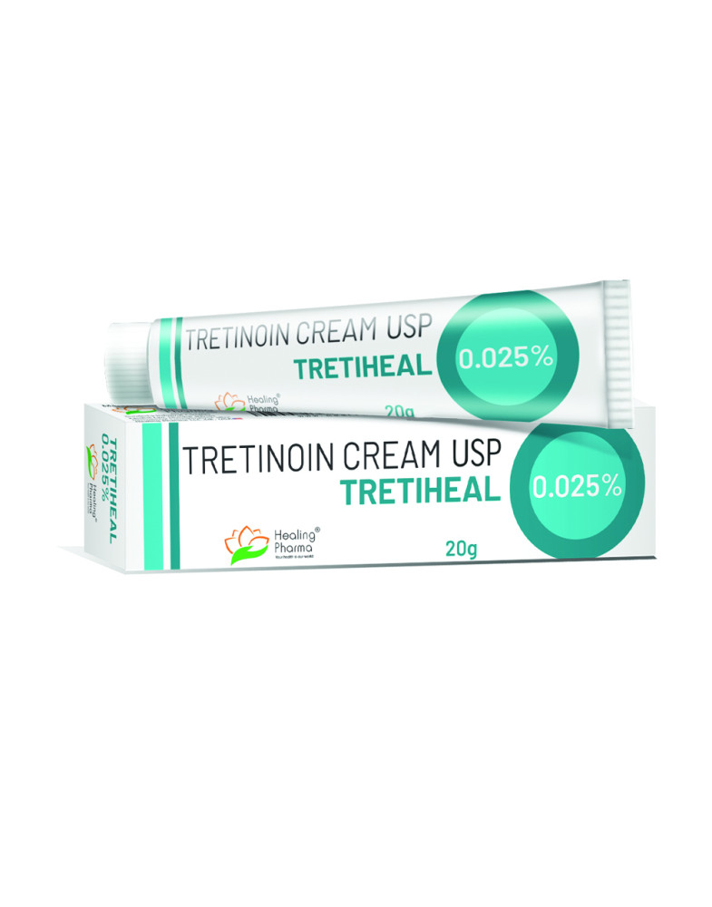 Tretinoin Cream 0.025% Tretiheal (Крем з третиноїном)