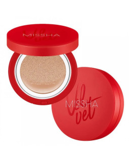 Матуючий тональний кушон Missha Velvet Finish Cushion SPF50+/PA+++(№21) 15 мл