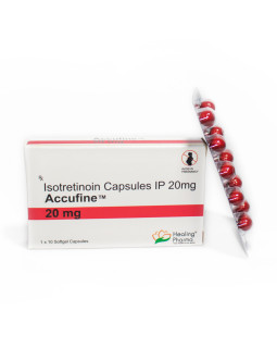 Ізотре-тиноїн Роак-кутан Accufine 20 мг 10 капсул