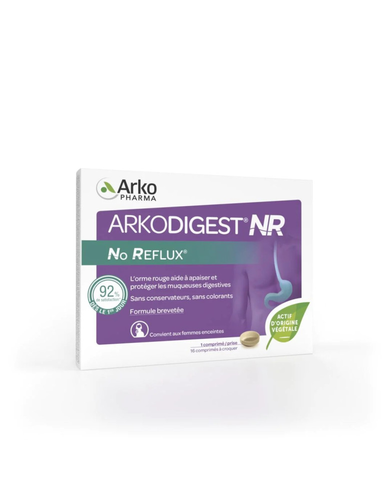 Arkopharma No Reflux харчова добавка від розладів шлунку 16 таблеток Франція