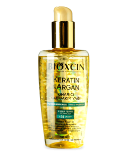 Олія для пошкодженого волосся Bioxcin Keratin & Argan Біоксин
