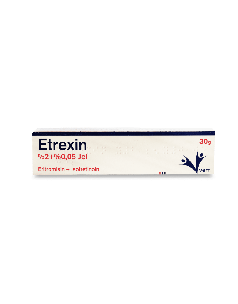 Etrexin Ізотрексін Munderm гель від вугрової висипки 2% + 0,05%, 30 г