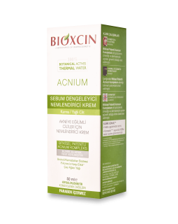 Bioxsine Acnium (эффективный крем для ухода за жирной и склонной к акне кожей)