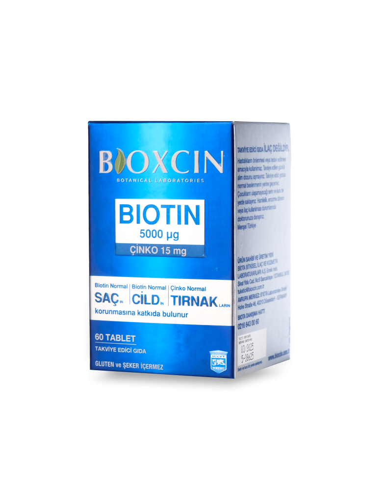 Біотин 60 таблеток (Біотин Bioxicin) Bioxcin biotin 60 таблеток Для живлення волосся та відновлення росту