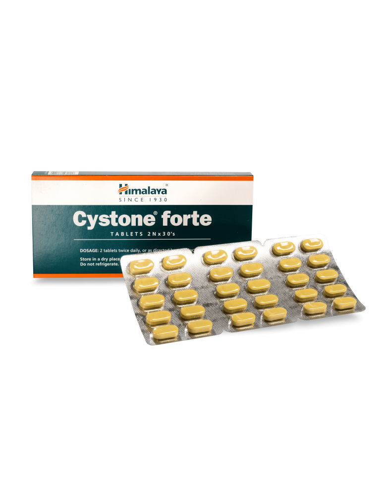 Himalaya Cystone Forte для посиленої комплексної терапії нирок та сечовивідних шляхів 60 шт