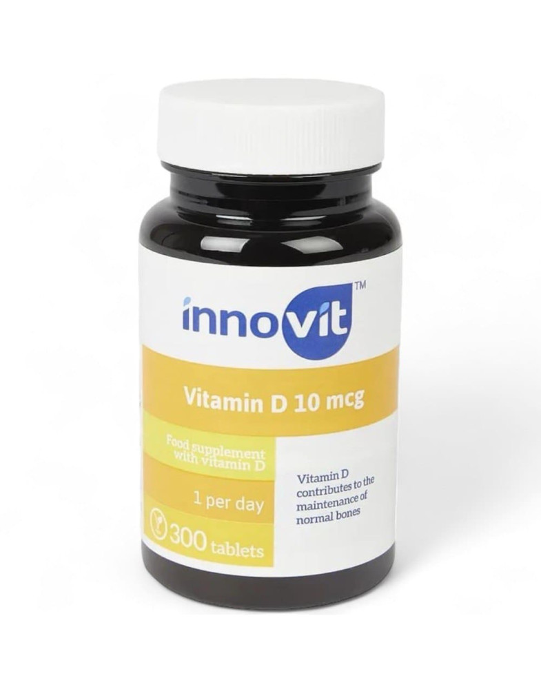 Харчова добавка Innovit Vitamin D для загального тонусу організму 300 шт