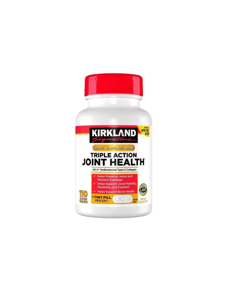 Kirkland Signature Triple Action Joint Health комплекс для підтримки здоров’я суглобів, хрящів і кісток