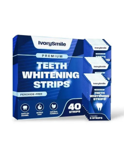 Відбілюючі смужки для зубів IvorySmile Teeth Whitening Strips 40 шт