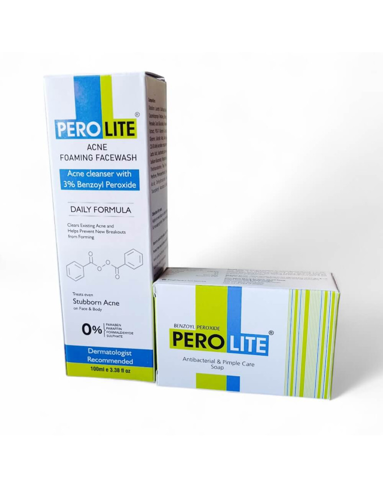 Мило від акне Перолайт Perolite комплекс гель для вмивання