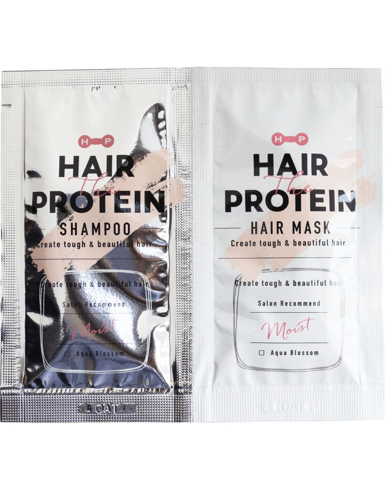 HAIR The PROTEIN Moist Shampoo & Hair Mask Trial — протеїновий набір для волосс