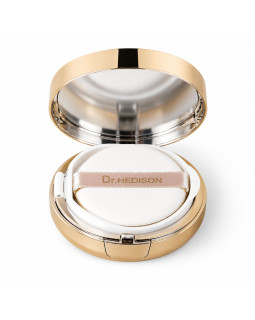 Dr.Hedison Miracle Cushion SPF50 PA+++ — адаптивний кушон для теплого відтінку шкіри, 15 г + змінний блок 15 г