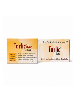 Комплекс Tarlic Max Cream + Tarlic Soap — очищення та локальний догляд при лущенні