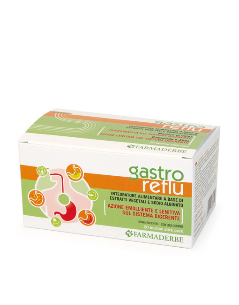 Gastro Reflu добавка для нормалізації шлунка 20 саше Італія