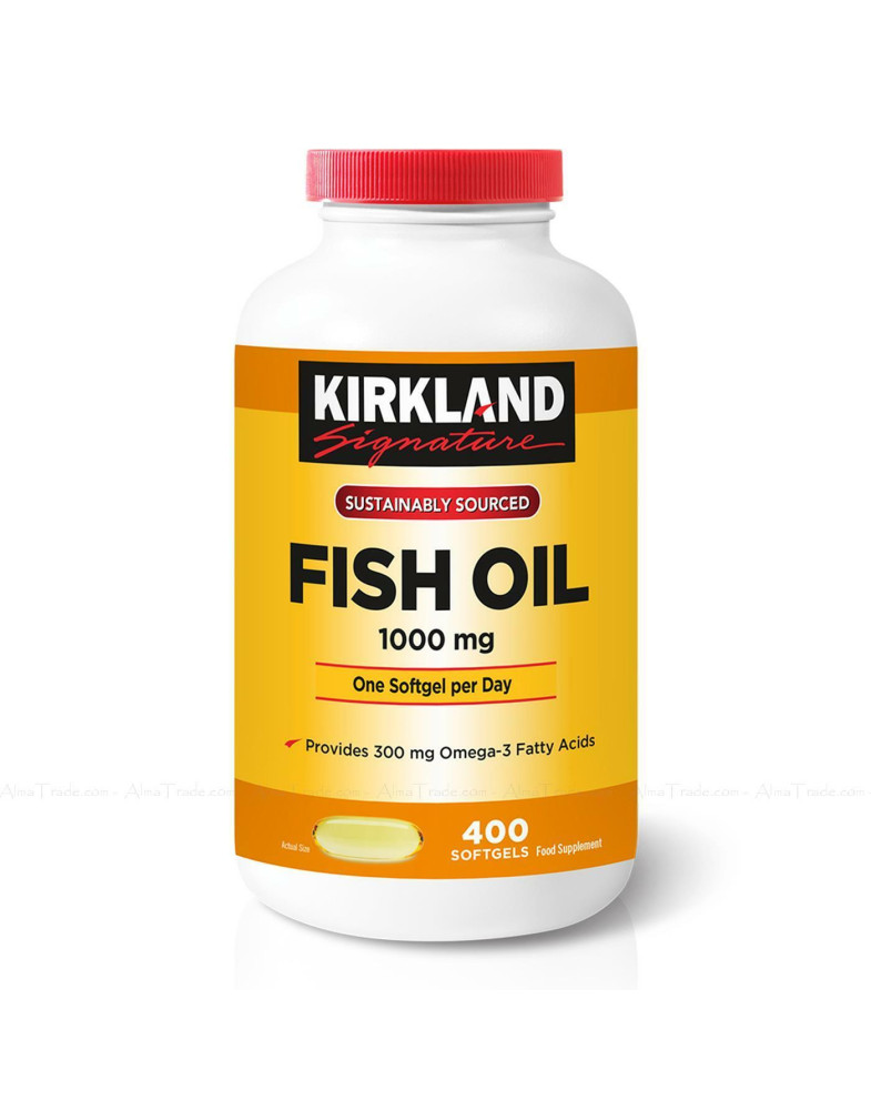 Вітаміни Омега - 3 Kirkland Omega - 3 США 400 шт 