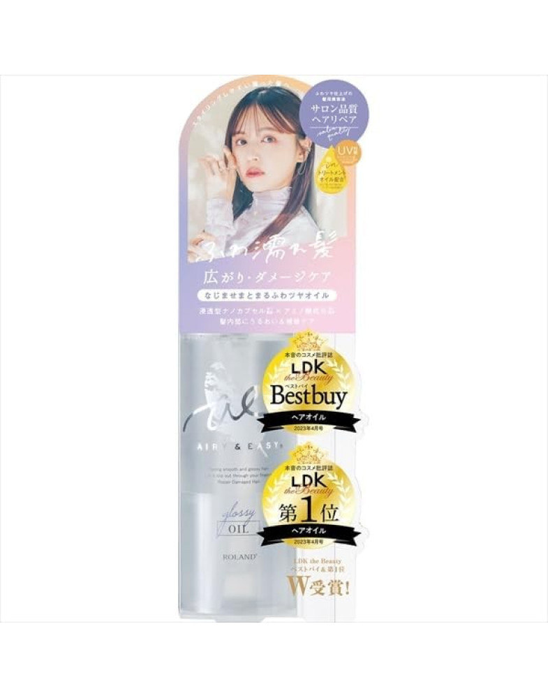 Airy & Easy Glossy Repair Oil N — відновлювальна олія для волосся з ефектом wet hair, 100 мл