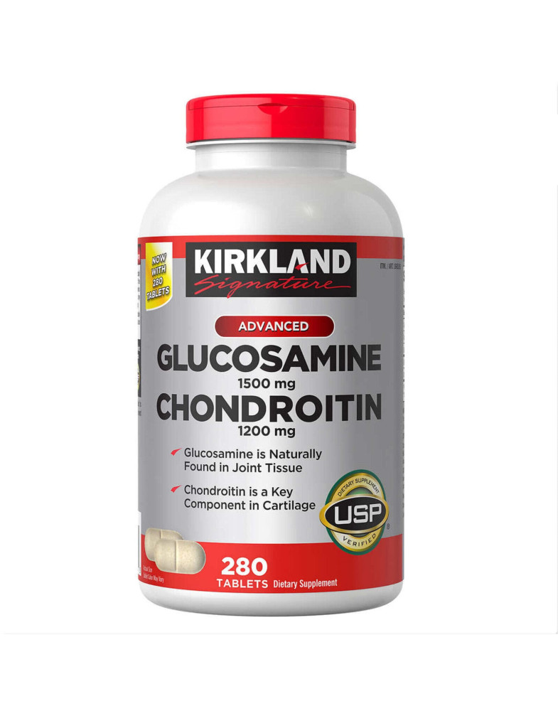 Комплексний курс для здорових суглобів добавка Kirkland 280 шт і мазь Orthojoint 30 г  